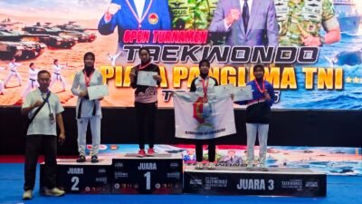 Menggelegar di Surabaya! Kontingen Kodim Bojonegoro Borong Medali di ‘Open Tournament Taekwondo’ Piala Panglima TNI 2026